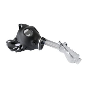 Gasmask BK Joystick Bong Clear