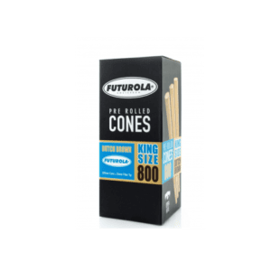 Pre-Rolled King Size Long Tip Cones 800 Pcs. Bruin