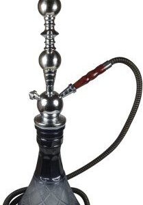 Shisha waterpijp zwart 62 cm een slang