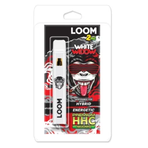 Loom Premium HHC Vape - White Widow (hybrid Energetic) 2 ml 600 puffs